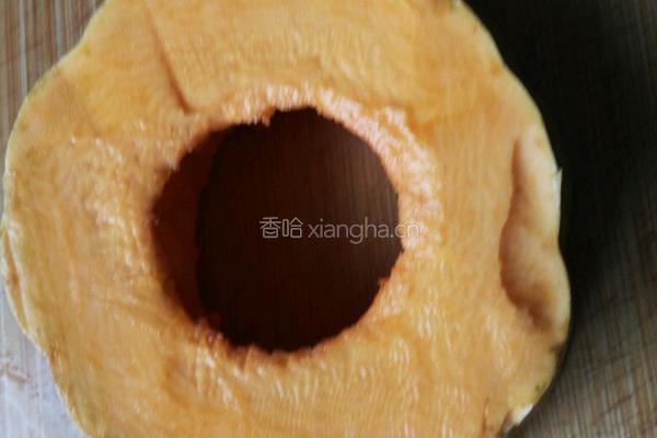 芝麻桂花南瓜泥的做法图解1