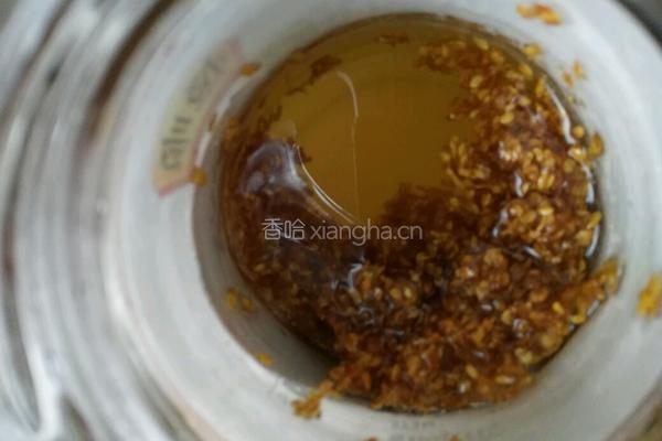 芝麻桂花南瓜泥的做法图解5