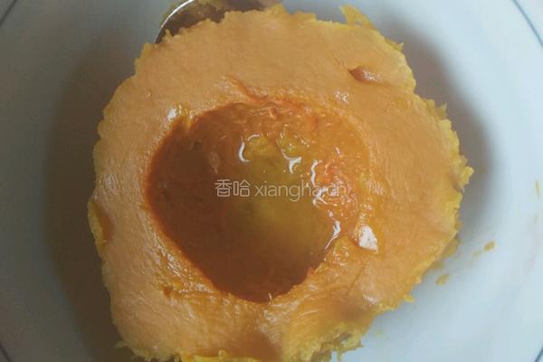 芝麻桂花南瓜泥的做法图解7