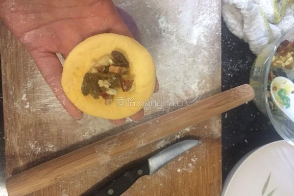 秋花香果包的做法图解11