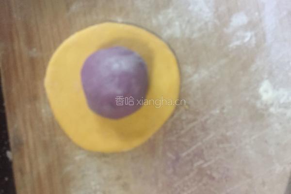 秋花香果包的做法图解13