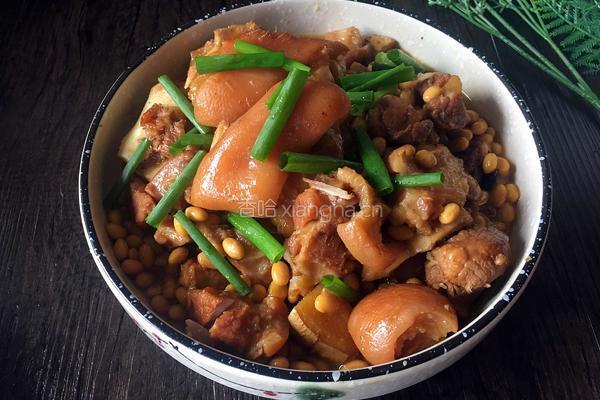 黄豆猪蹄的做法图解12