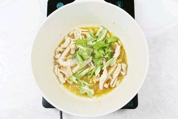 椒麻鱿鱼的做法图解12