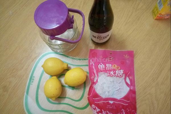 柠檬酒的做法图解1