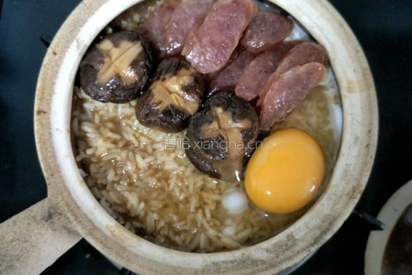 腊肠煲仔饭的做法图解12