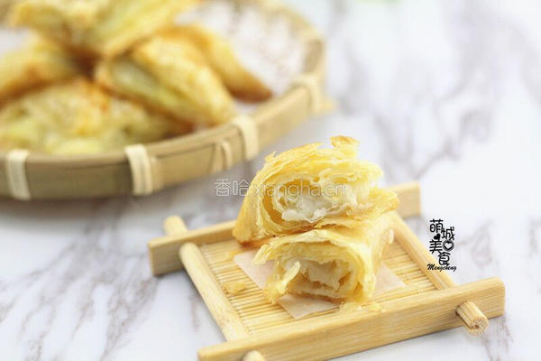 零技巧-香喷喷的榴莲酥的做法图解7
