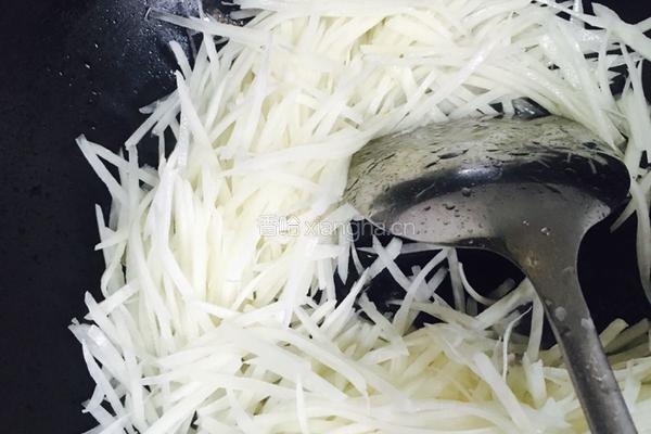 清炒土豆丝的做法图解8