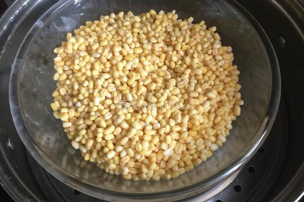 蔓越莓绿豆糕的做法图解4