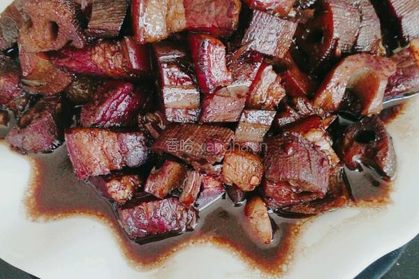莲藕红烧肉