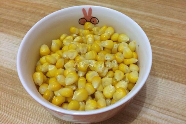 奶香玉米苹果土豆米糊的做法图解3