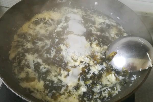 鸡蛋紫菜汤（速食版)的做法图解4