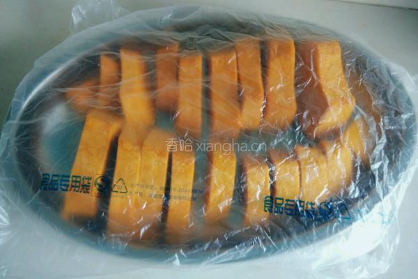 南瓜糯米滋的做法图解4