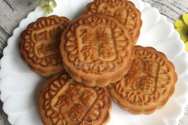 莲蓉蛋黄月饼的做法图解12