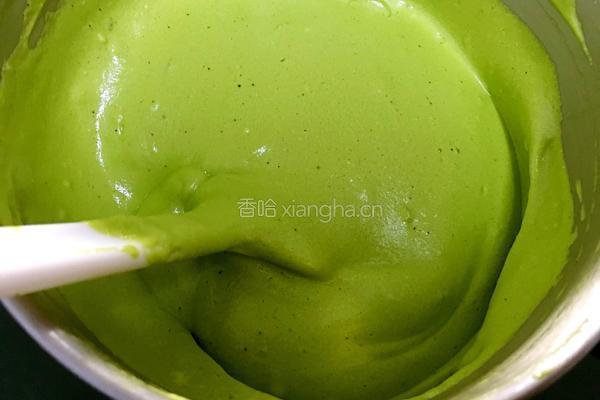抹茶戚风蛋糕的做法图解9
