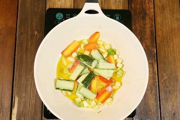 香辣炒豆腐的做法图解9