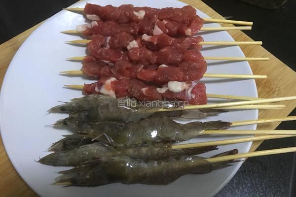 烤箱烤牛肉串(纯瘦)的做法图解3