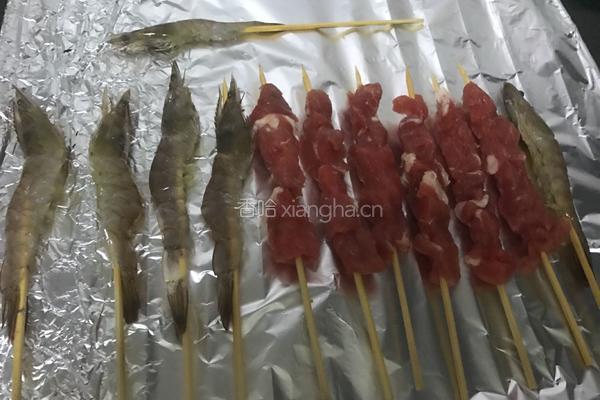 烤箱烤牛肉串(纯瘦)的做法图解4