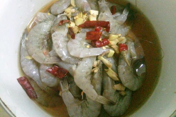白灼虾的做法图解2