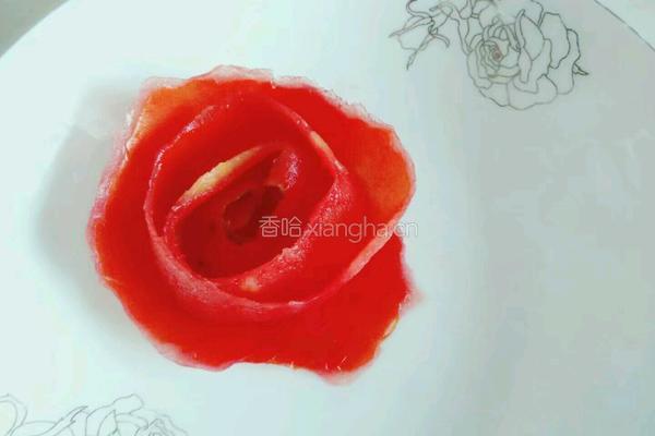 蕃茄玫瑰的做法图解10