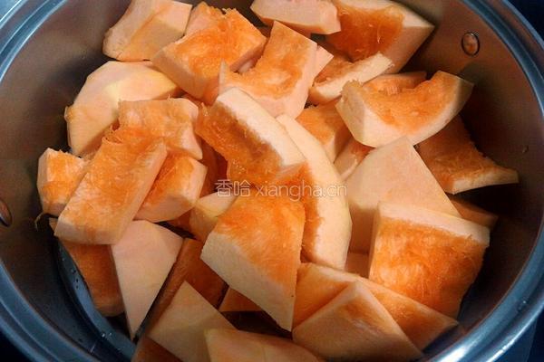 豆沙馅南瓜饼的做法图解3