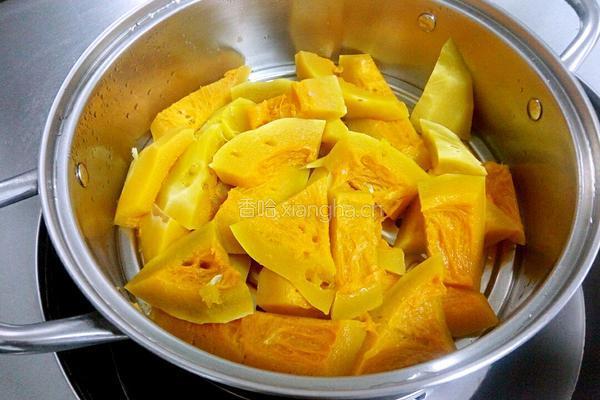 豆沙馅南瓜饼的做法图解4