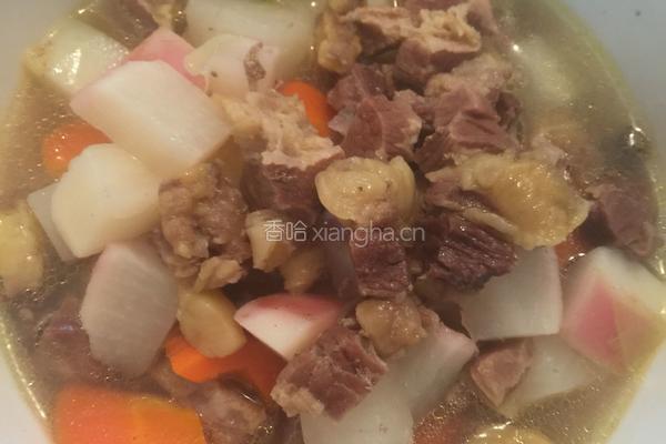 牛肉炖萝卜土豆的做法图解5