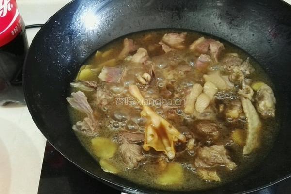 可乐鸭的做法图解3