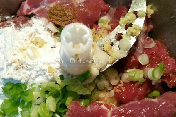 秋葵酿肉的做法图解2