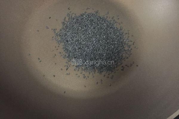 黑芝麻花生粉的做法图解4