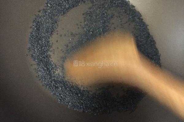 黑芝麻花生粉的做法图解5