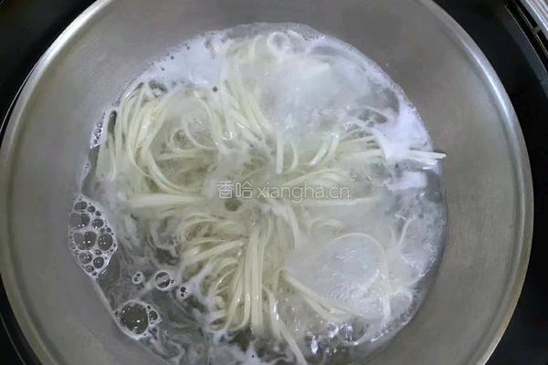 蛋定姐鸡蛋干炸酱面的做法图解6