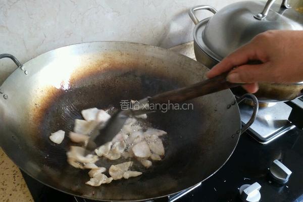 青南瓜炒粉丝的做法图解4