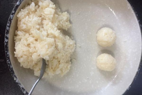 奶酪米饭团的做法图解6