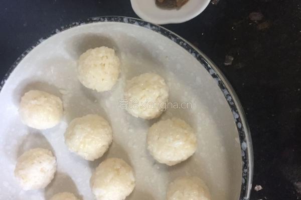 奶酪米饭团的做法图解8