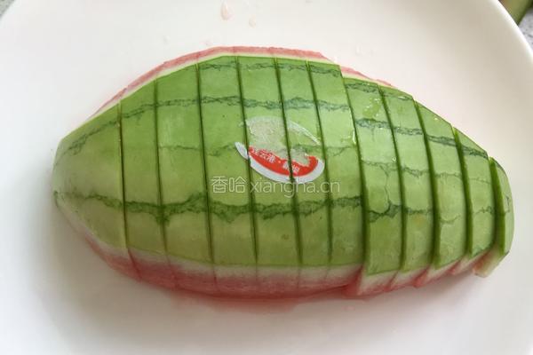 西瓜果盘的做法图解6