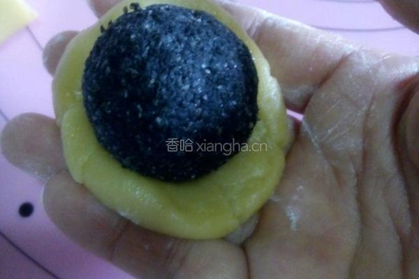 黑芝麻月饼的做法图解12