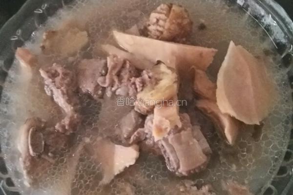 榴莲皮排骨汤