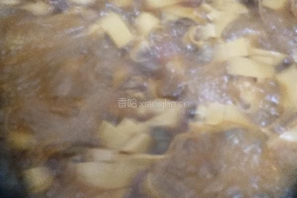 彩椒干豆腐的做法图解5