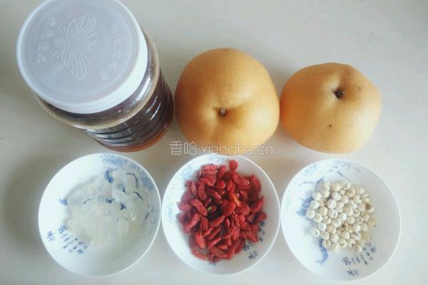 川贝蜜汁梨的做法图解1