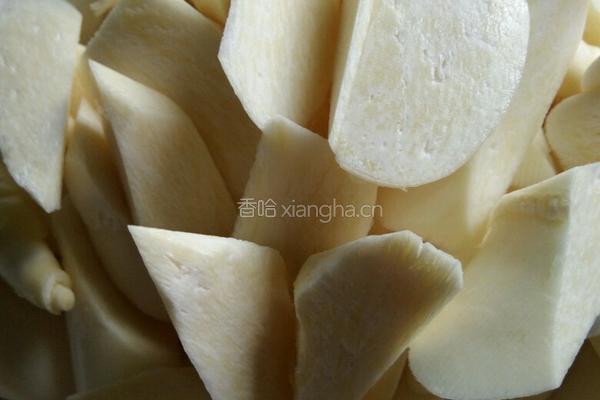 虾仁炒姣白的做法图解2
