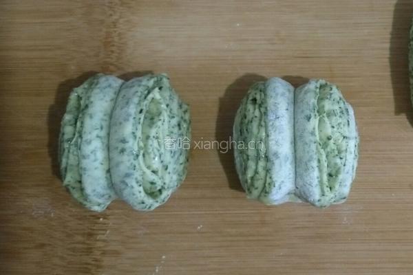 菠菜花卷馍的做法图解4