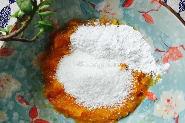 南瓜红豆芝士饼的做法图解6