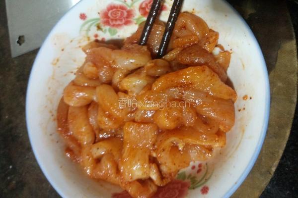 香炸鸡柳的做法图解4