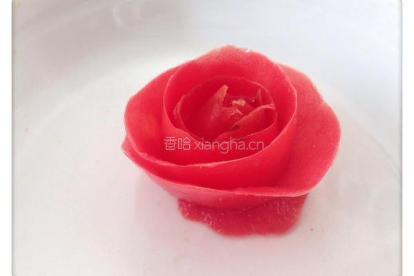 番茄玫瑰花的做法图解8