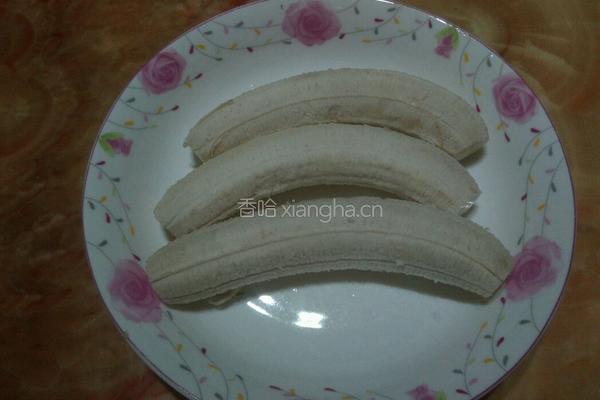 香蕉牛奶的做法图解1