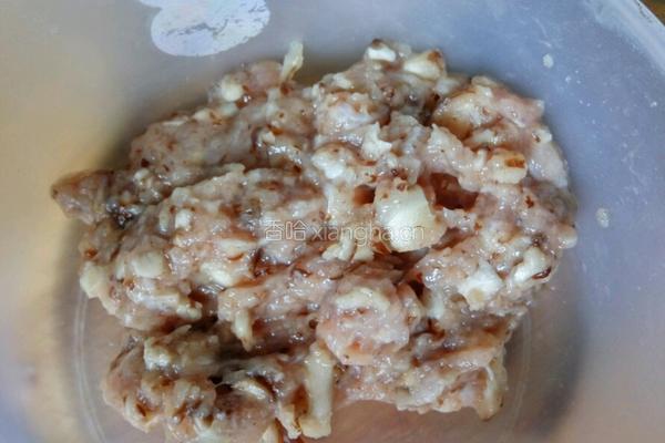香菇猪肉白菜饺子的做法图解6