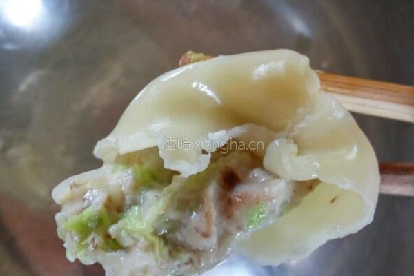 香菇猪肉白菜饺子的做法图解11