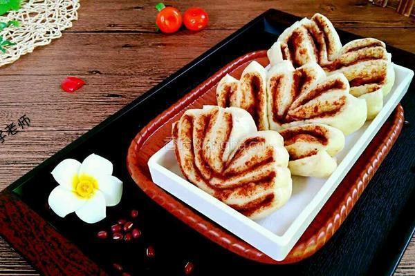 红豆沙蒸卷的做法图解15