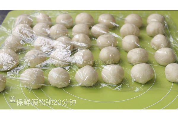 奶香花包的做法图解9