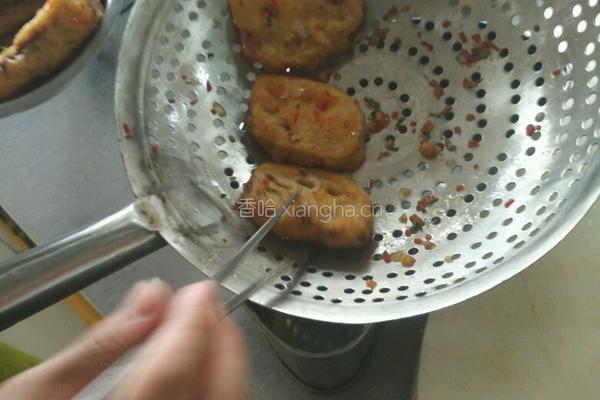 椒盐莲藕夹的做法图解2